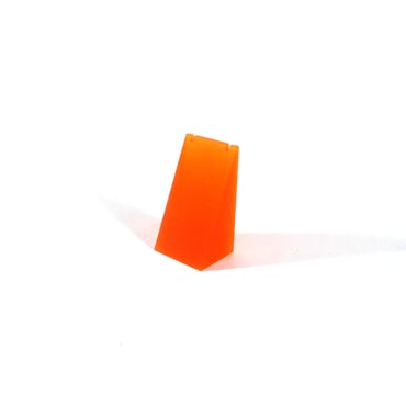 Small Pendant Wedge - Orange
