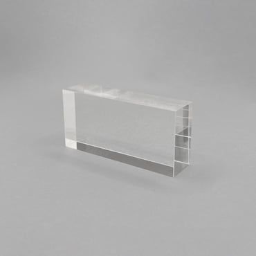 Small Acrylic Block - Clear