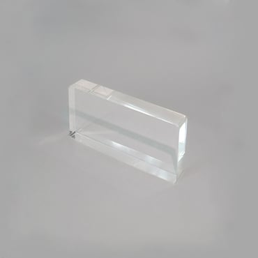 Small Curved Block - Clear