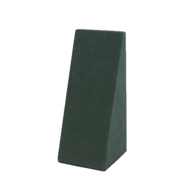 Small Suede Pendant Wedge - Racing Green