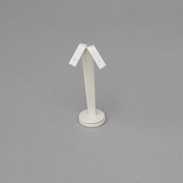 Large Shimmer White Earring Stand