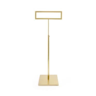 Scarf/Tie Stand - Brushed Gold