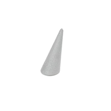 Suede Ring Cone - Light Grey