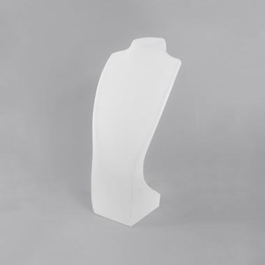Extra Large Acrylic Elongated Bust - Frosted