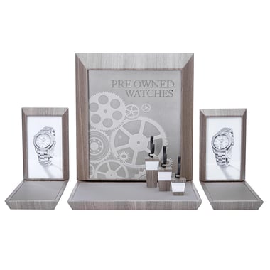 Pre-Owned Watch Display - Grey