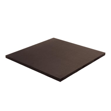 Suede Square Baseboard - Brown