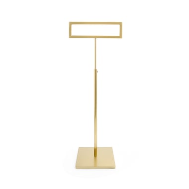 Scarf/Tie Stand - Brushed Gold