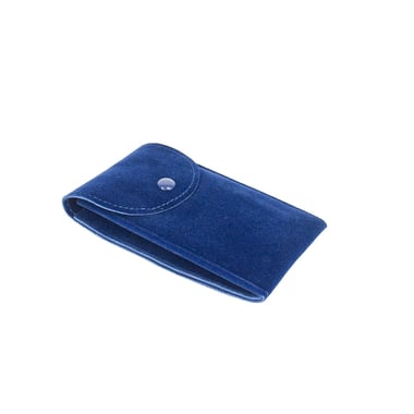 Suede Watch Pouch - Navy