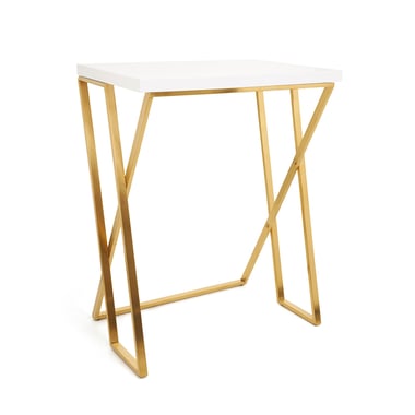 Gold-Rectangle-Display-Table