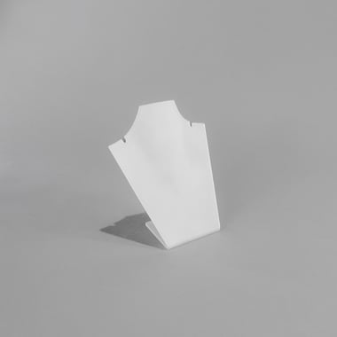 Small Acrylic Silhouette Neck Stand - Frosted