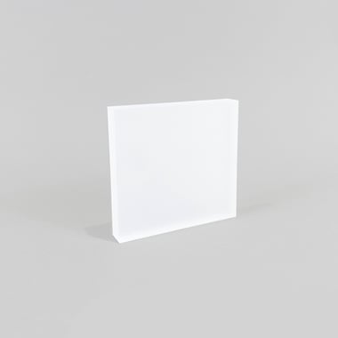 Small Square Block - Frosted