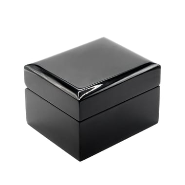 Wooden Watch Box - Gloss Black