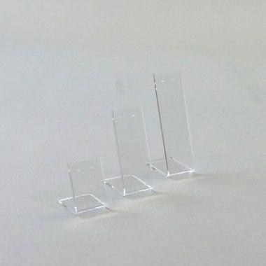 Set of 3 Clear Acrylic Earring Stands | TJDC