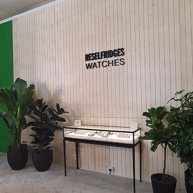 TJDC Watch Display Feature In Selfridges' Preowned Concept