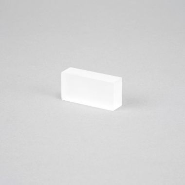 Small Acrylic Rectangular Block - Frosted
