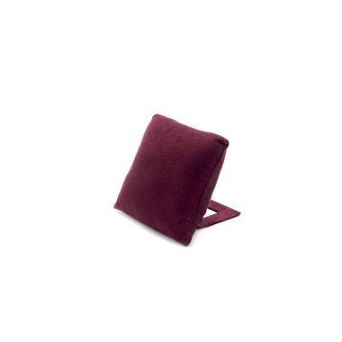 Suede Pillow - Burgundy