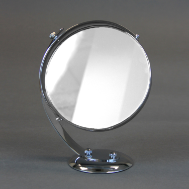 Round Chrome Swivel Mirror