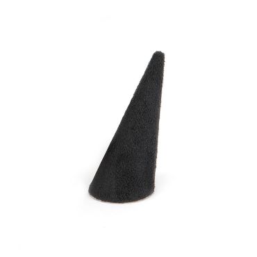 Suede Ring Cone - Charcoal Grey