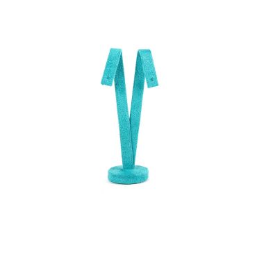 Large Suede Earring Stand - Teal