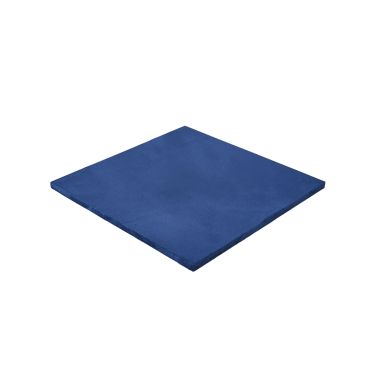 Navy Suede Square Baseboard | TJDC