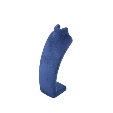 Small Suede Navy Neck | TJDC