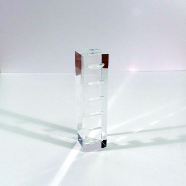 Acrylic 6 Ring Tower - Clear