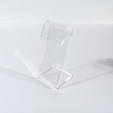 Large Hinged Acrylic Earring Stand - Clear