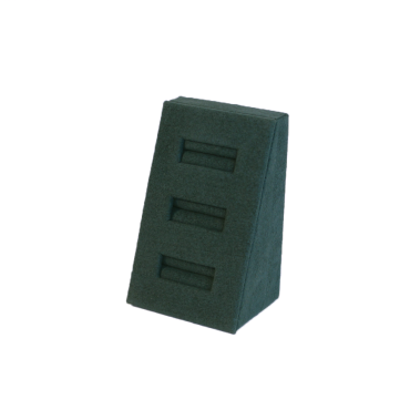 Suede 3 Ring Holder - Racing Green
