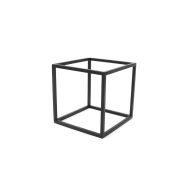 Metal Cube Riser - Matt Black 