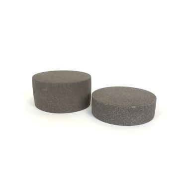 Set Of 2 Dark Grey Concrete Risers | TJDC