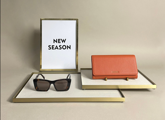 A Guide to chic displays using brass trays