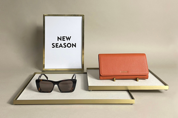A Guide to chic displays using brass trays
